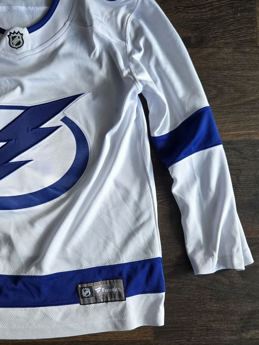 Tampa Bay Lightning Fanatics Breakaway Away Jersey Boys Size L/XL NWOT